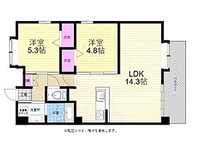 セントヒルズ段原  ｜ 広島県広島市南区段原４丁目3番1号（賃貸マンション2LDK・13階・58.61㎡） その2