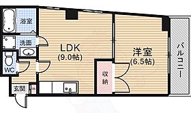 ピアーチェ住吉町  ｜ 広島県広島市中区住吉町16番8号（賃貸マンション1LDK・4階・35.00㎡） その2