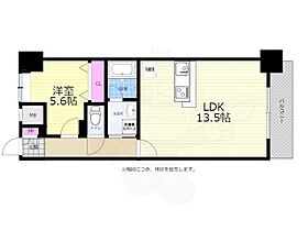 広島県広島市中区宝町5番9号（賃貸マンション1LDK・6階・44.50㎡） その2