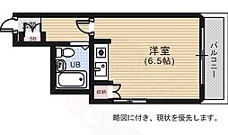 アメニティ吉島通り ワンルームの間取図画像