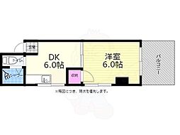 間取図画像 1DK