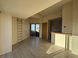 広島電鉄1系統 御幸橋駅 徒歩5分の賃貸マンション 3階ワンルームのリビング/ダイニング