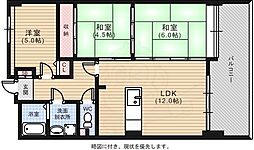 ふぁみーゆ舟入南 3LDKの間取図画像