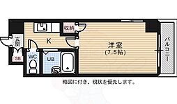 ルネッサンス富士見町 1Kの間取図画像