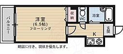 ジュネス九軒町 1Kの間取図画像