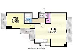 サンピア中央 1LDKの間取図画像