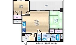 第3NYビル 2LDKの間取図画像