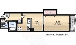 STAY-IN・NOSE 1DKの間取図画像