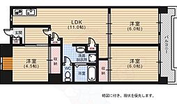 ビレッジハウス光南タワー 3LDKの間取図画像