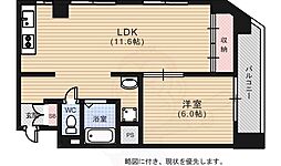 第一中野ビル 1LDKの間取図画像
