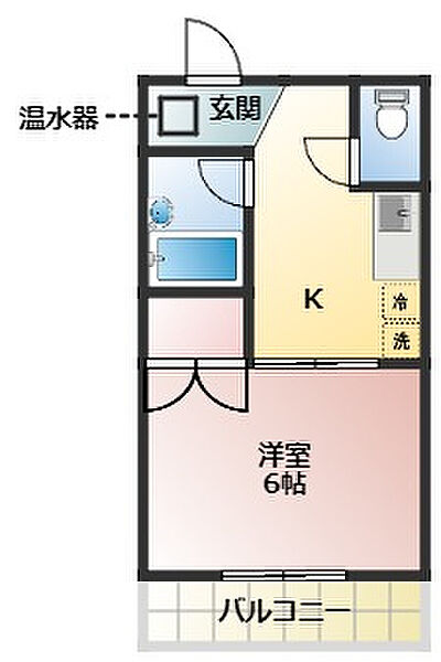 コーポラスフジ 102｜静岡県磐田市今之浦５丁目(賃貸アパート1K・1階・26.77㎡)の写真 その2