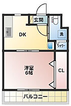 サンクレウェンズI 2H ｜ 静岡県磐田市見付（賃貸マンション1DK・2階・25.33㎡） その2