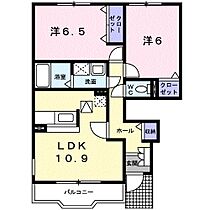 アンダンテ 101 ｜ 静岡県磐田市二之宮（賃貸アパート2LDK・1階・55.72㎡） その2