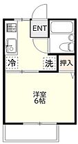 シャトレA 102 ｜ 静岡県掛川市杉谷２丁目（賃貸アパート1K・1階・20.46㎡） その2