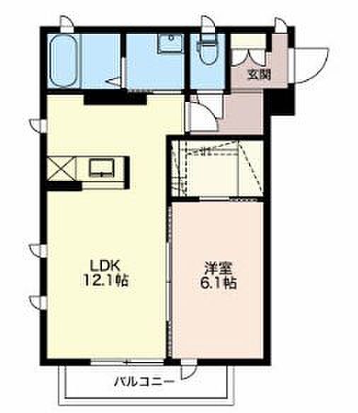 長野県松本市蟻ケ崎３丁目(賃貸マンション1LDK・2階・45.60㎡)の写真 その2