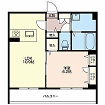 長野県松本市井川城１丁目9-9-5（賃貸マンション1LDK・2階・42.24㎡） その2