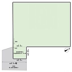 鶴見区東寺尾北台 建築条件無し土地