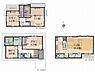 間取り：Ｂ号棟間取図　2ＬＤＫ＋2Ｓ