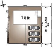 敷地内に車を3台並列で駐車可能！来客時やセカンドカーにも困りません。