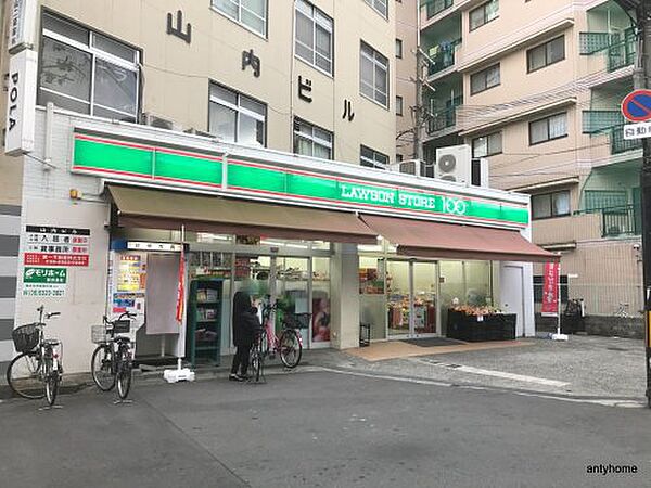 画像12:【コンビニエンスストア】 ローソンストア100 東淀川淡路店まで277ｍ