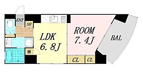 大阪府大阪市浪速区敷津西1丁目（賃貸マンション1LDK・6階・41.29㎡） その2