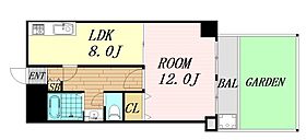 大阪府吹田市江の木町（賃貸マンション1LDK・1階・45.50㎡） その2