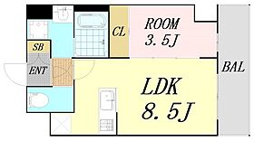 大阪府大阪市生野区新今里5丁目（賃貸マンション1LDK・7階・30.01㎡） その2