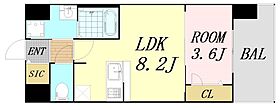 大阪府大阪市東成区大今里南3丁目（賃貸マンション1LDK・9階・29.62㎡） その2