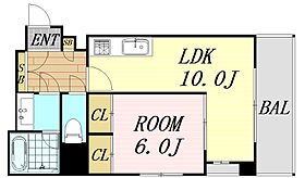 大阪府大阪市淀川区十三東1丁目（賃貸マンション1LDK・6階・33.69㎡） その2