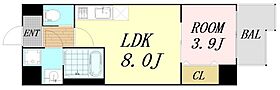 大阪府大阪市都島区大東町1丁目（賃貸マンション1LDK・7階・30.50㎡） その2