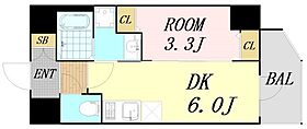 大阪府豊中市本町4丁目（賃貸マンション1DK・7階・26.11㎡） その2