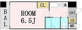 大阪府大阪市北区浪花町（賃貸マンション1K・8階・19.35㎡） その2