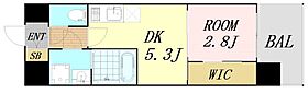 大阪府大阪市浪速区敷津西2丁目（賃貸マンション1DK・10階・24.65㎡） その2