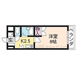 間取図画像 1K