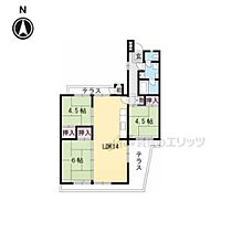 びわ湖美空第二団地14号棟 502 ｜ 滋賀県大津市美空町（賃貸マンション3LDK・5階・68.30㎡） その2