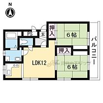 滋賀県大津市唐崎１丁目（賃貸マンション2LDK・1階・53.00㎡） その2