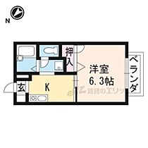 滋賀県大津市大将軍３丁目（賃貸アパート1K・1階・22.90㎡） その2