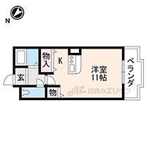 滋賀県草津市橋岡町（賃貸マンション1K・2階・25.56㎡） その2