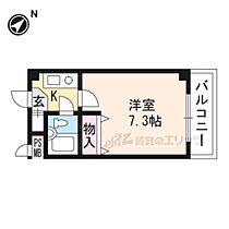 プランドール瀬田 406 ｜ 滋賀県大津市一里山１丁目（賃貸マンション1K・4階・18.10㎡） その2