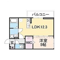 滋賀県大津市大江１丁目（賃貸アパート1LDK・1階・42.79㎡） その1