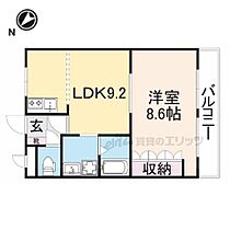 秋桜 306 ｜ 滋賀県彦根市高宮町（賃貸マンション1LDK・3階・41.00㎡） その2