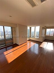 アクティ汐留 35階2LDKのリビング/ダイニング