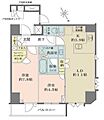 ザ・パークハウス北青山6階55.0万円
