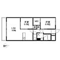 ラシュレ浜野2階7.3万円