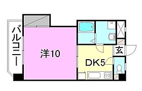 キャッスル千舟 705 号室 ｜ 愛媛県松山市千舟町8丁目（賃貸マンション1DK・7階・31.50㎡） その2