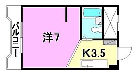 キジヤ千舟ビル 502 号室 ｜ 愛媛県松山市千舟町1丁目（賃貸マンション1K・5階・19.80㎡） その2