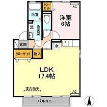 ソレーユＣ・Ｋ 202 号室 ｜ 愛媛県松山市吉藤4丁目（賃貸アパート1LDK・2階・53.72㎡） その2