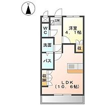 スカイハイツ弁天山 101 号室 ｜ 愛媛県松山市北吉田町（賃貸アパート1LDK・1階・36.00㎡） その2