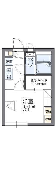 レオパレスエテルネ 103 号室｜愛媛県松山市生石町(賃貸アパート1K・1階・19.87㎡)の写真 その2