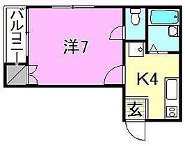 林檎館 101 号室 ｜ 愛媛県松山市木屋町3丁目（賃貸アパート1K・1階・25.50㎡） その2